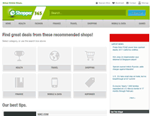 Tablet Screenshot of eshopper365.com